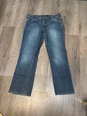 Calvin Klein Jeans Women's Size 12 Dark Wash Bootcut Denim Jeans